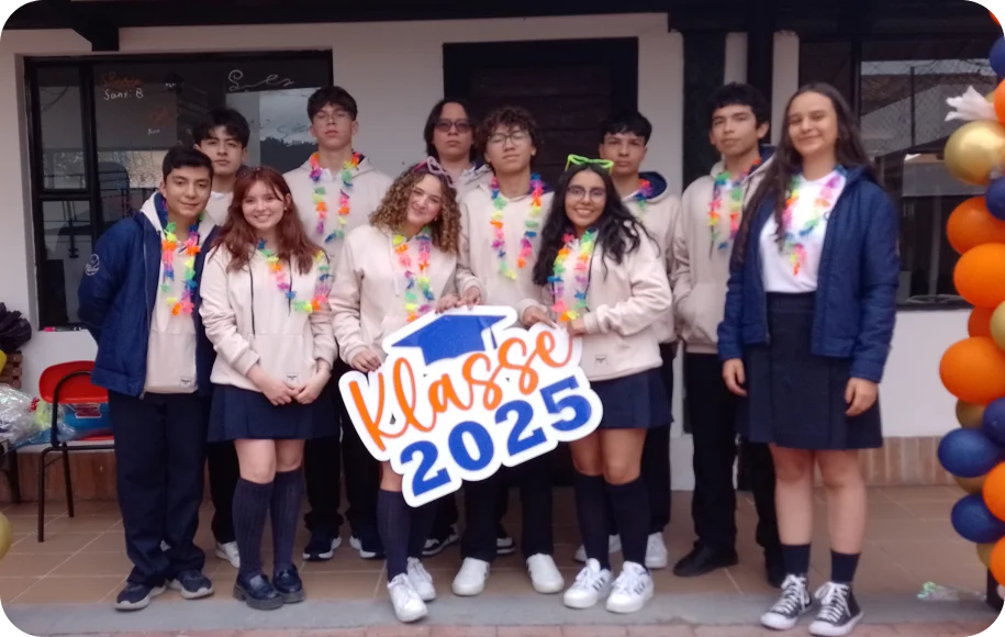 Estudiantes de Bachillerato del Gimnasio Alemán FVS